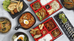freshly cooked assorted korean food on the table